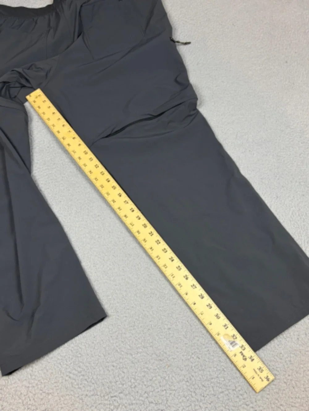REI Convertible Pants Mens XXL Tall Gray Zip Off Cargo Stretch Hiking Outdoor
